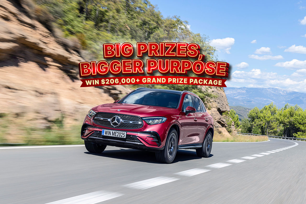WIN $206,546 Grand Prize Package